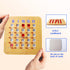 GSE 5Ply Stitched Shutter Bingo Cards - Easy-Read Large Print Bingo Cardboard with Sliding Windows (10-Pack)