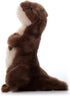 10 inches The Petting Zoo River Otter Stuffed Animal Standing, Gifts for Kids, Wild Onez Zoo Animals, River Otter Plush
