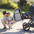 Backpack, 4 Mancro Diaper Bag Large Multifunction Waterproof Travel Baby Changing Bag for Dad Mom with Insulated