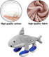 RHMKTC 2Pcs 14 Inches Ideas(2Pcs) Italian Brainrot Plush Toy Tung Tung Tung Sahur and Tralalero Tralala Plush Soft