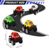 Manmel 12 Pack Pull Back Cars for Kids, Bulk Mini Racing Vehicles Monster Truck Toys Party Favors for Toddlers, Pinata
