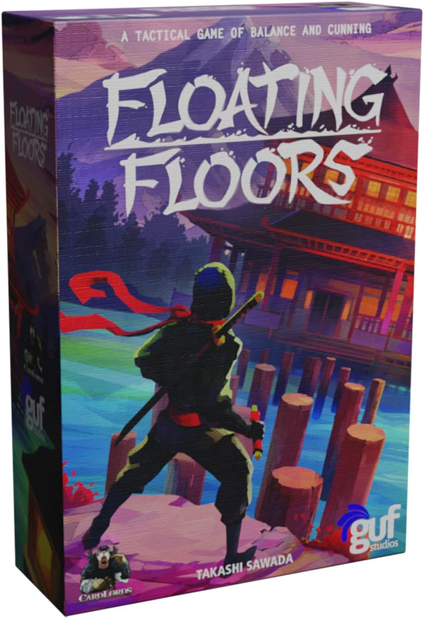 CardLords Floating Floors - A 3D Tactical Game of Balance & Cunning for 2-4 Players, Ages 12+