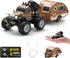 Snugzy Mini RC Car 1:64 Scale RC Truck for Kids with Trailer 2.4Ghz