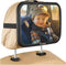 Baby Car Mirror - Most Stable Backseat Mirror with Premium Matte Finish, Secure and Shatterproof, Black