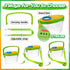 2 Sets Kids Bug Habitat Outdoor Explorer Kit, Gifts with Handle and Strap for Kids Age 3-8, Outdoor Adventure Toys