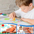 Tencoz 9 3+, Colors Easter Egg Crayons for Kids, Easy Grip Palm-Grasp Washable Drawing Tools, Easter Basket Stuffers