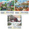 Bits and Pieces Value Set of Three 1000 Piece Jigsaw Puzzles for