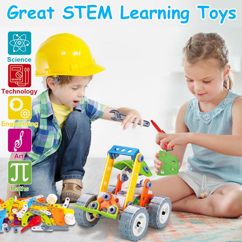 10 1 4 5 6 7 8+ 4-8 5-7 6-8 3-5 4-6 8-10 in STEM Toys for Year Old Boy Girl Birthday Gifts Building Toys for Kids Ages