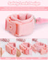 Anti-Lost Wrist Link, Dr.meter 2 Pack Toddler Safety Leash with Key Lock, Reflective Child Walking Harness - Dual 8.2ft