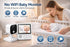 AnKeKe 2.4GHz 2.8'' 2-Way 720p Baby Monitor with Camera and Audio, No WiFi, Video Baby Monitor, Screen, Talk, Night