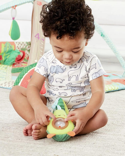 Skip Hop Farmstand Avocado Baby Stroller Toy