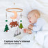 Pack Woodland Baby Mobile, Woodland Mobile for Crib, Bear Crib Mobile for Boys, Nursery Mobile for Bassinet, and Play