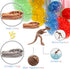 23PCS LC JoyCre Mini Dinosaur Bones and Dinosaur Fossil Skeleton - Plastic Dino Figure Bones for Kids Sandbox Toys