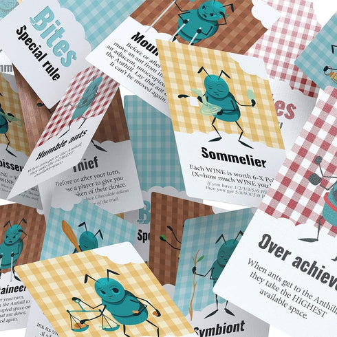 Bites Board Game for 2 to 5 Players, 20 Minute Play Time