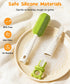 Set 4 1, Bottle Cleaning Brush in Baby Bottle Cleaner Includes Silicone Bottle Brush, Nipple Brush, Detail Brush