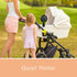 liuliuby Baby Stroller Fan with Clip | Clip On Fan for Baby Car Seat | Portable & Rechargeable with Durable Clamp |