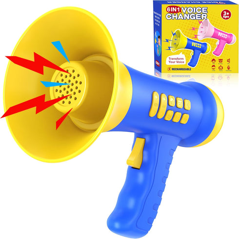 Windidi Rechargeable Voice Changer for Kid, Mini Megaphone,Toys for 3,4,5,7,8,9 Years Old Boy