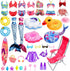 36Pcs Doll Clothes Accessories - Girl Doll Swimsuit Series for 11.5'' Dolls with Beach Accessories Included