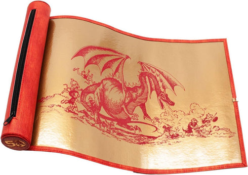 Ultra PRO - 50th Anniversary Dice Scroll for Dungeons & Dragons, Durable Storage, RPG Gaming Accessory