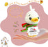 AicooFest Positive Crochet Duck Animals Emotional Support Plush Funny Knitted Duck Stuffed Animal Birthday
