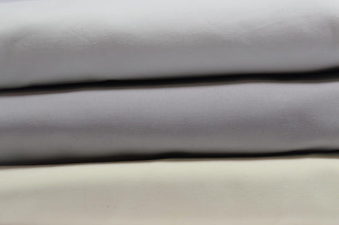 Set 100% Crib Bed Sheet Organic Cotton GOTS Certified Crib Fitted Sheet and Pillowcase Snow White