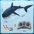 3-5, 3 4 5 6 7 8 9 TEMI Remote Control Shark Toy for Kids Boys Simulation RC Sharks with Light Water Spraying RC Boat