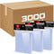 3000 Counts Card Sleeves TopLoaders for Trading Cards, Soft Clear Baseball Card