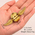 Umnodobn Gold Fidget Spinner Magic Orb Anxiety Toys Stress Relief Reducer Spin Fidgets Hand Bearing Tri Spinner Finger