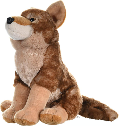Wild Republic Coyote Plush - 12 Inches Stuffed Animal Toy, Perfect Gift for Kids