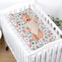 Farm Pink Pigs Changing Pad Covers, Soft Breathable Stretch Unisex Diaper Change Table Sheets for Boys Girls, 32" x 16"