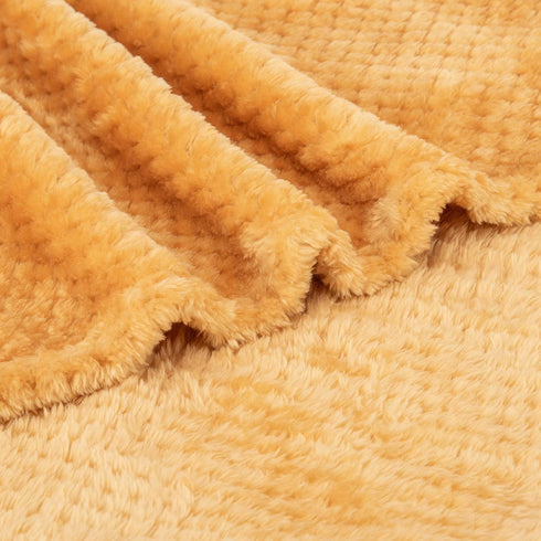 Fuzzy Blanket for Baby, Soft Warm Cozy Coral Fleece Toddler Receiving Blanket for Crib, Stroller, Travel