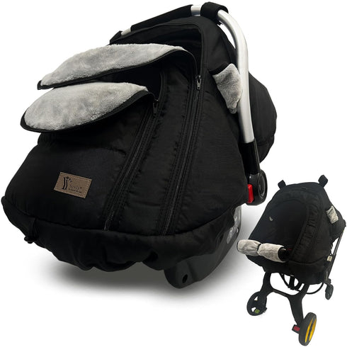 Yazely Car Seat-Covers for Babies Winter - Heavy-Warm Baby Car Seat Cover for