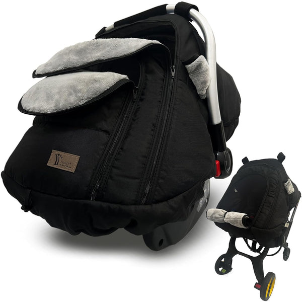 Yazely Car Seat-Covers for Babies Winter - Heavy-Warm Baby Car Seat Cover for