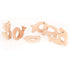 12 Pcs Teething Toys for Babies, Natural Wooden Teething Rings Baby Teether Chew Toys for Infant Toddler Teethers Crackers Animal Set Pain Relief Handmade Hanging Ring Set Toy