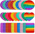 Joyisle 12pcs 5in Random Pop Bubble Fidget Sensory Toys, Pop Toy Bulk for
