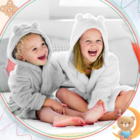 0-5 28 47 Inch Color,2 Xtinmee Toddler Bath Towels Hooded for Kid Year x Absorbent Baby Hooded Towel with Bear Ears