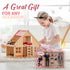 Family Dollhouse People - 5 Poseable Action Figures for Dollhouse, Including Mom, Dad, Sister, Brother
