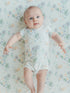 Under the Nile 31" 18" Organic Cotton Changing Pad Cover, Modern Daisy. Size x