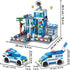 MindBox City Police Station Building Sets, 570pcs City Police Sets Toy Building Bricks Kit for Boys