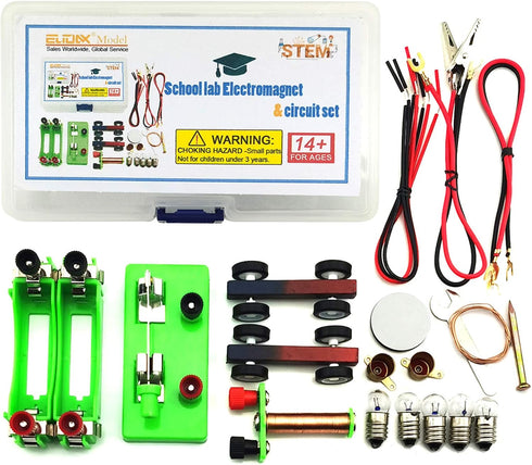 EUDAX DIY Physics Experiment Model Kit, Electromagnetic Materials for School Lab Science Projects