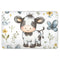 siphylline Cartoon Cute Cow White Extra Large Resuable Toddler Mattress Pads Water Resistant