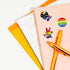 Pride Stickers Bulk, 200 PCS Rainbow Sticker Packs for LGBTQ Celebration, Home Decor, Party Supplies