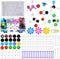 214pcs Chemistry Molecular Model Organic Inorganic STEM Educational Science Set, 78 Atoms and 110 Links
