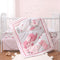 The Peanutshell 3 Piece Baby Crib Bedding Set for Girls - Newborn,