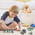 AMOR PRESENT 307 PCS Army Toys Military Set with Plastic Toy Soldiers, Figures, Accessories, Vehicles, and Aircraft