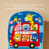 JING SHOW BUSSINESS Tummy 0 3 6 9 12 Baby Play Mat Baby Gym,Play Piano Time Baby Activity Mat, Music and Lights Boy