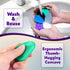 12 Pack Fidget Toys Adults Sensory Stones: Textured Worry Stone for Autism Kids Calming Down - Fidget Stress Toys
