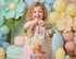 OXYEFEI Personalized Easter Basket for Kids,Custom Cute Easter Rabbit Carrot Cotton Woven Basket with Name,Egg Hunts