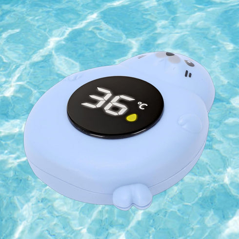 TARSHYRY Swimming Baby Bath Thermometer Cartoon Seal LED Digital Water Temperature Thermometer Toy for Infant Toddler