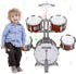 Toy Drum Set for Kids Ages 3-5 Toddler Jazz Drum Kit with